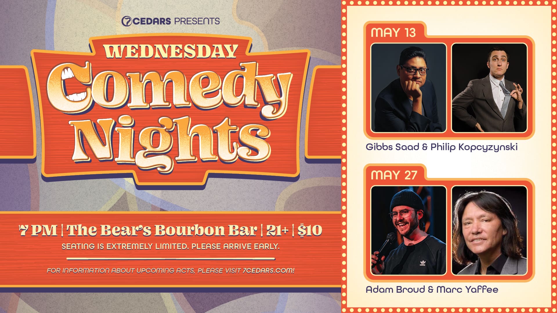 Wednesday Comedy Nights