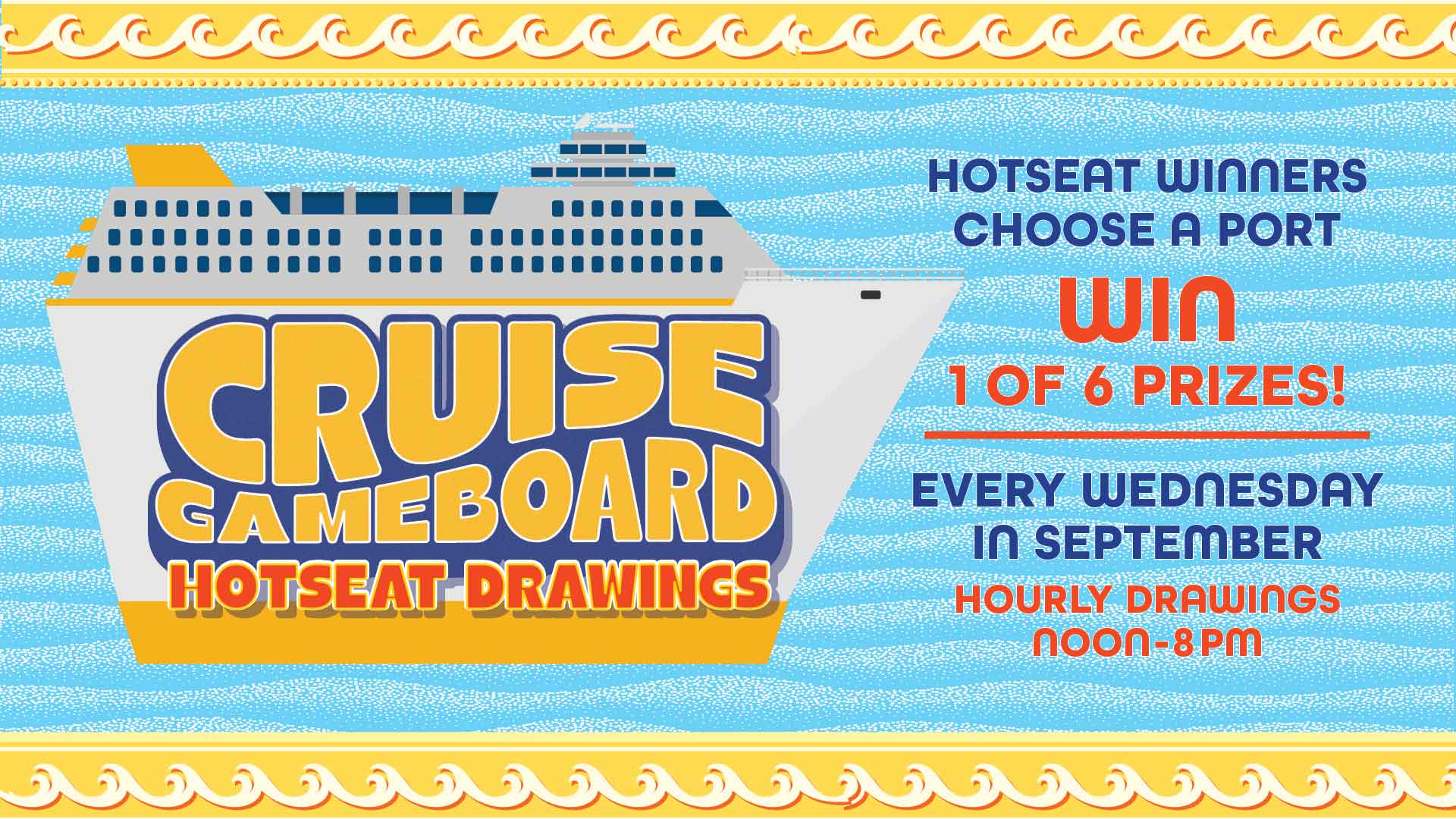 Cruise Gameboard Hotseat Drawings