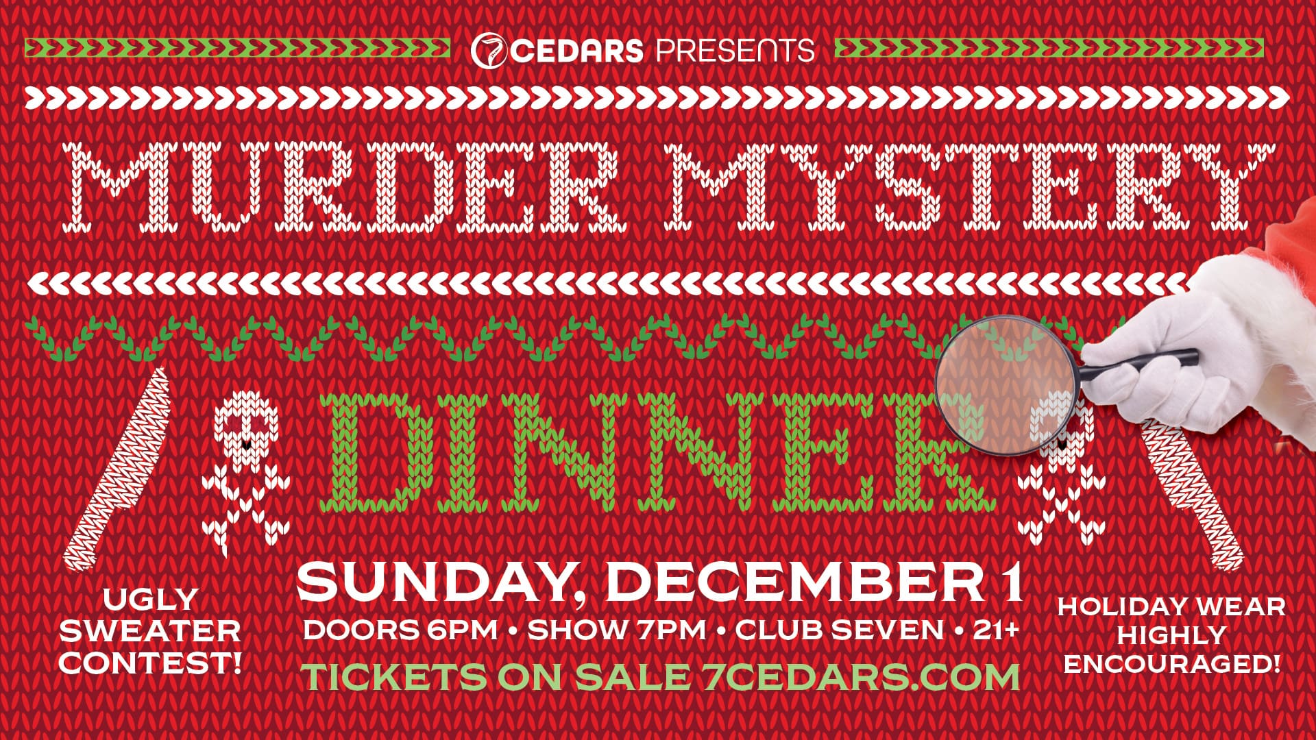 Holiday Murder Mystery Dinner