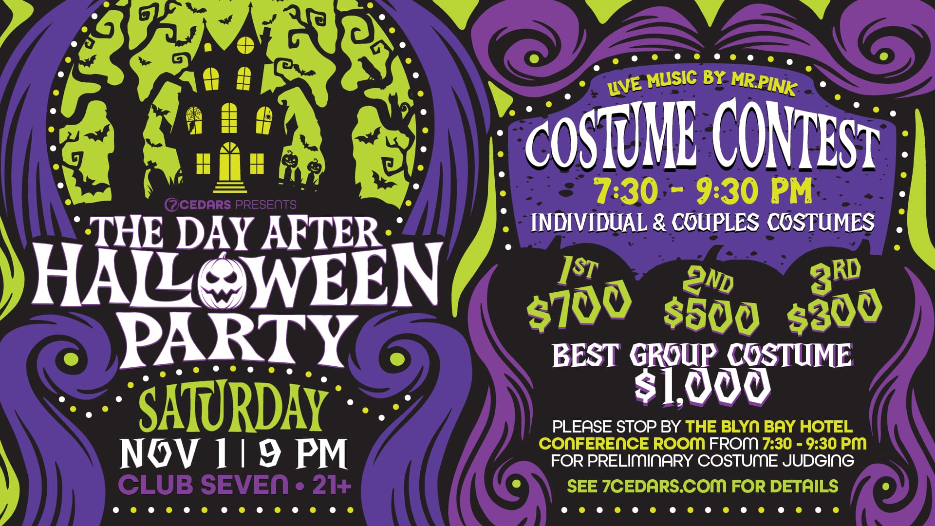 Day After Halloween Party And Costume Contest