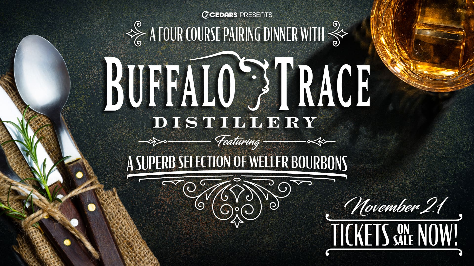 Buffalo Trace Pairing Dinner