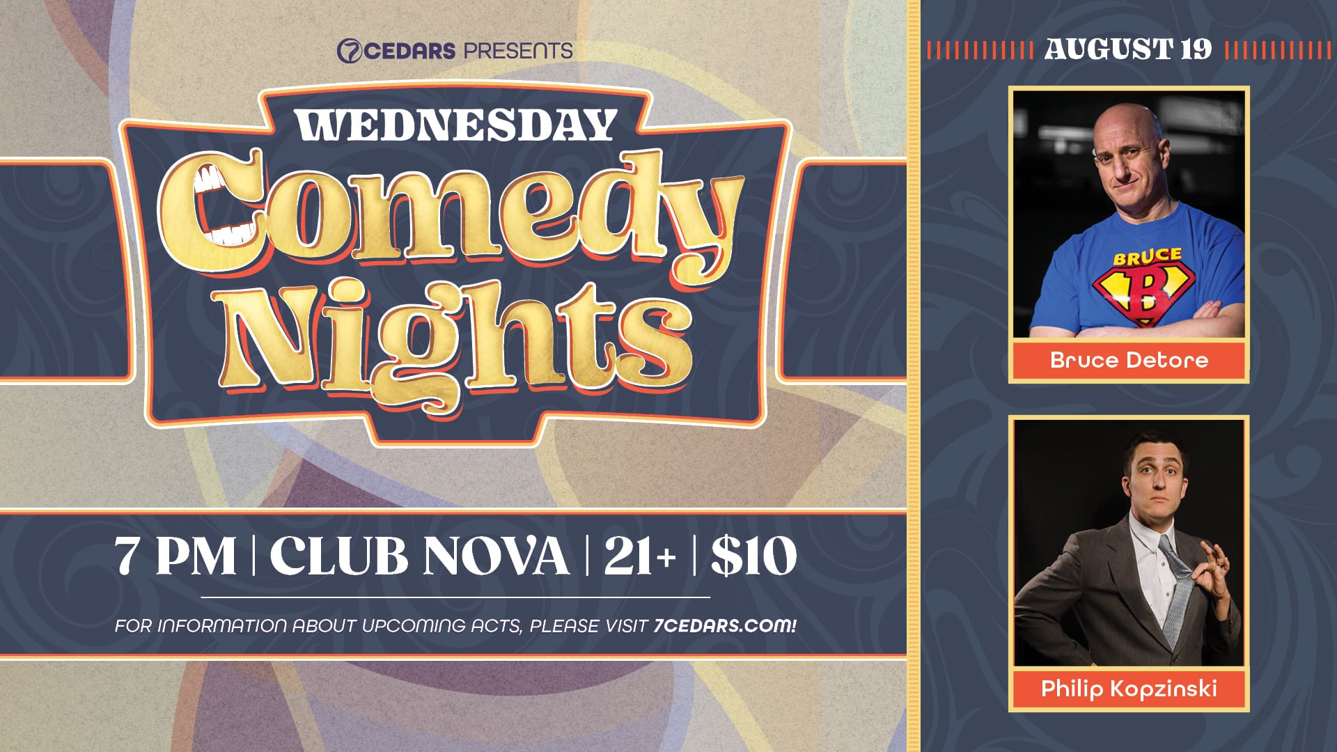 Wednesday Comedy Nights in Club Nova