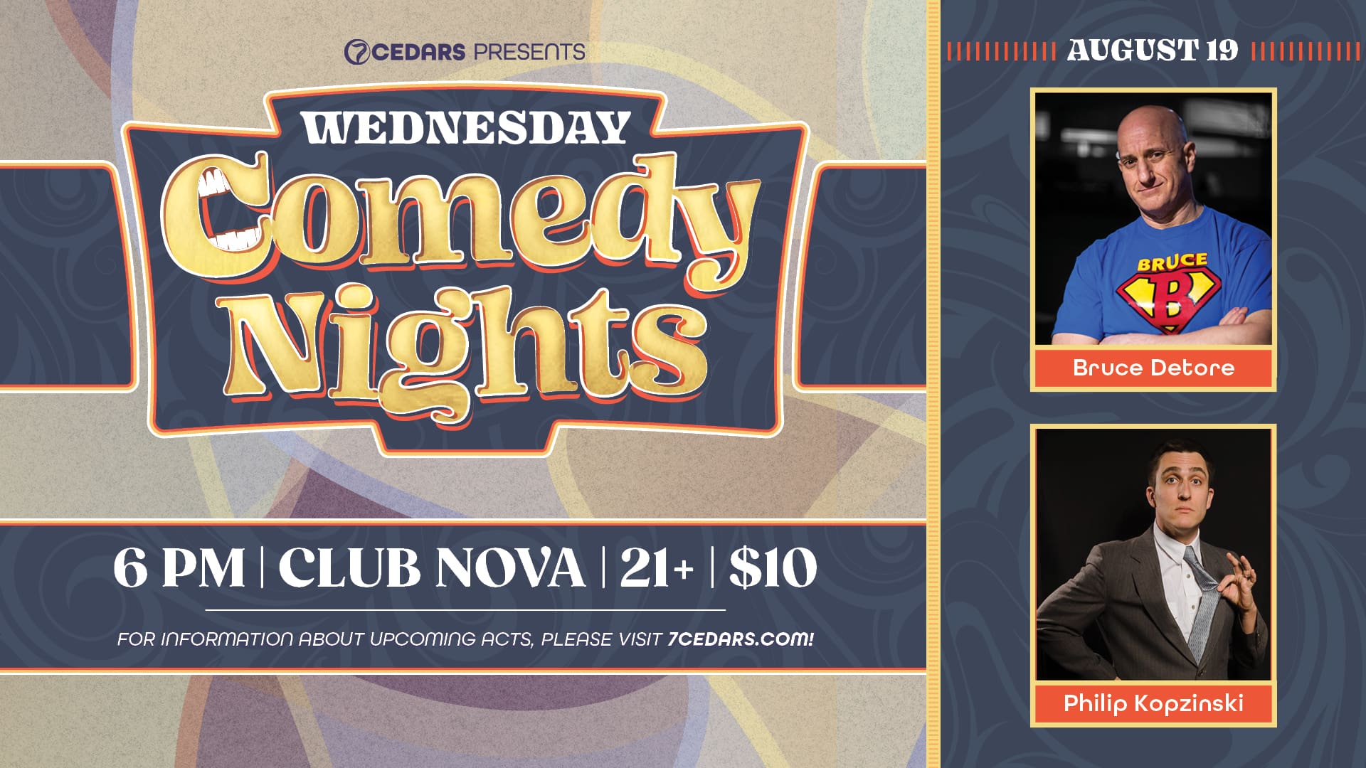 Wednesday Comedy Nights in Club Nova