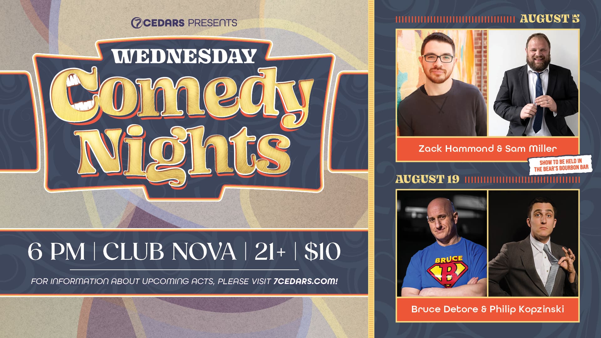Wednesday Comedy Nights in Club Nova