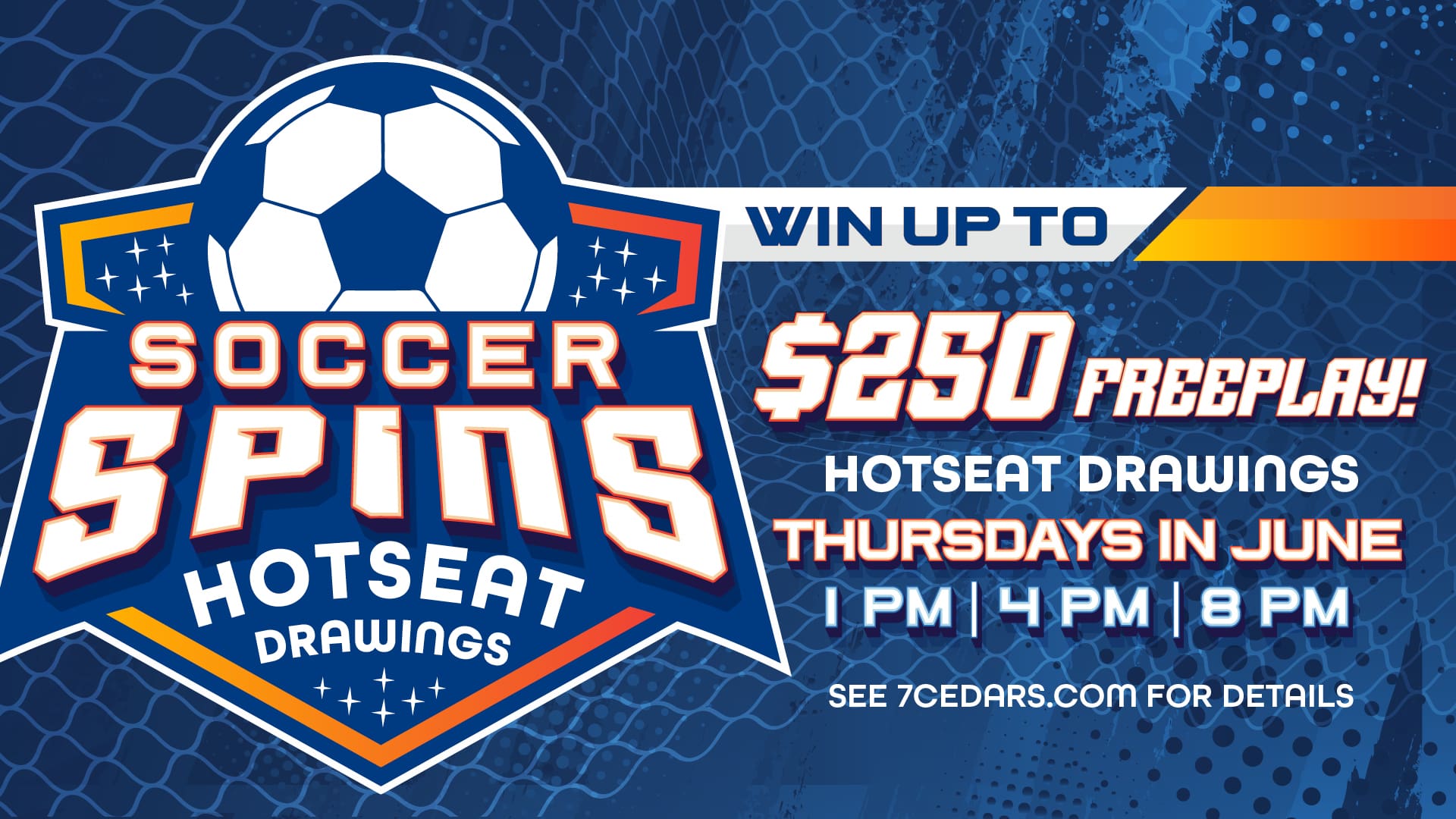 Soccer Spins Hotseat