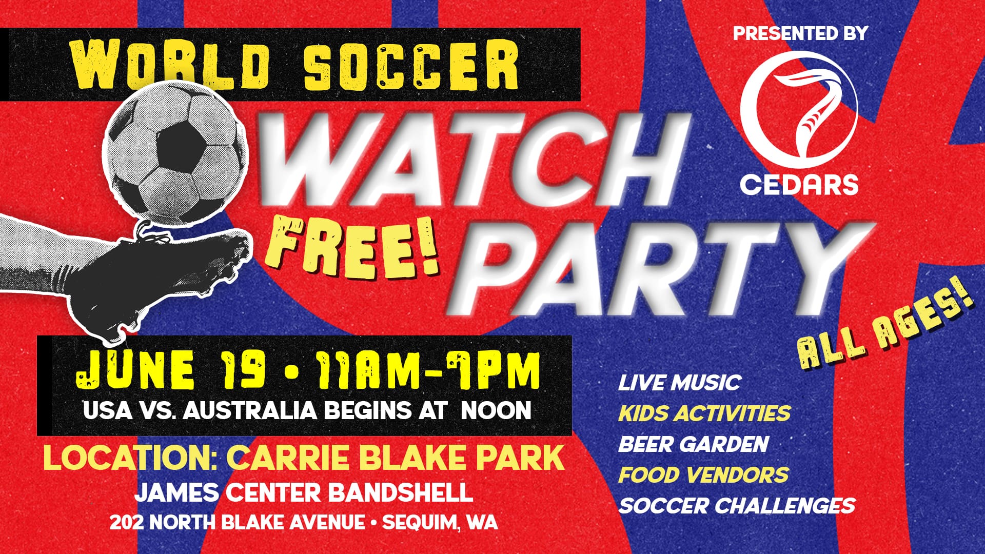 Community World Soccer Watch Party